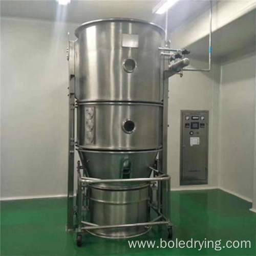Batch type fluid bed dryer for pharmaceutical